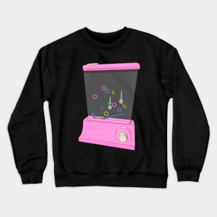 Pink Waterful Ring Toss Crewneck Sweatshirt